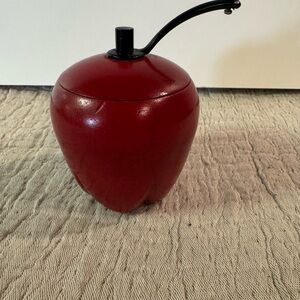 Vintage Kamenstein Red Apple Pepper/Salt Mill